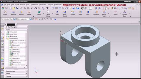 siemens nx cad tutorial